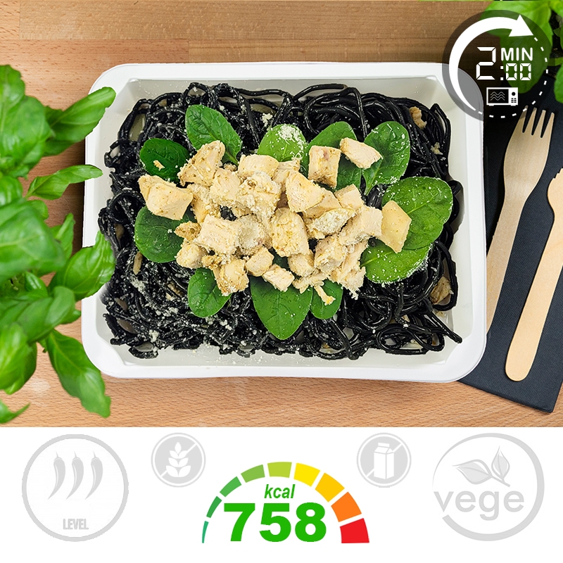 DANIE FIT - Kurczak aglio olio